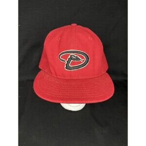 Arizona Diamondbacks On-Field Red 59Fifty New Era Fitted Hat 7 3/4 Y2K Vintage